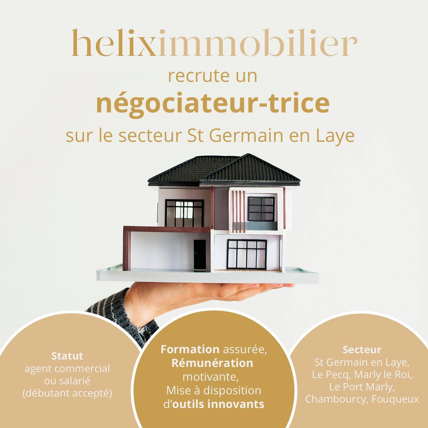 hELIX iMMOBILIER RECRUTE